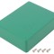 Carcasă Universală Aluminiu Verde 94x119x34mm