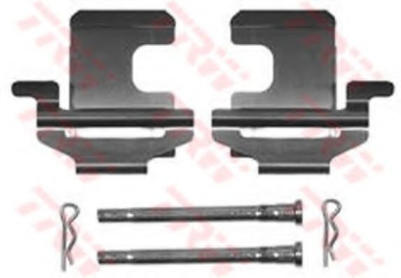 Set accesorii, placute frana FIAT PUNTO Cabriolet (176C) (1994 - 2000) TRW PFK389