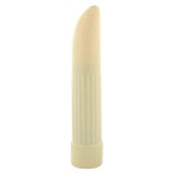 Vibrator Lady Finger, Crem, 13 cm
