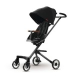 Carucior Sport Ultracompact Qplay Easy Negru, Sezut Rotativ, Pliere Compacta, +6 luni, Copertina UV, FitLine Training