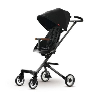 Carucior sport ultracompact Qplay Easy Negru FitLine Training foto