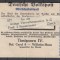 ROMANIA 1935 LP 112 REGELE CAROL II UZUALE VALOAREA 25 BANI FOLOSITE PENTRU BENZI DE ZIAR TIMISOARA-ZURICH