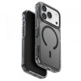 Husa MagSafe pentru Apple iPhone 17 Pro, UNIQ, LifePro Xtreme MagClick, Neagra