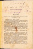 A497 Programa examenului pentru ingineri județeni de poduri și șosele, Rom&acirc;nia, cca 1886