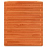 Cumpara ieftin Jardinieră grădină, maro ceruit, 90x60x72,5 cm, lemn masiv pin