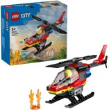 LEGO CITY ELICOPTER DE POMPIERI 60411