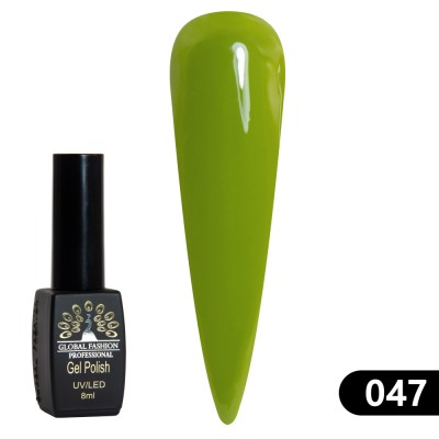 Oja semipermanenta Black Elite, Global Fashion 8 ml, 047 foto