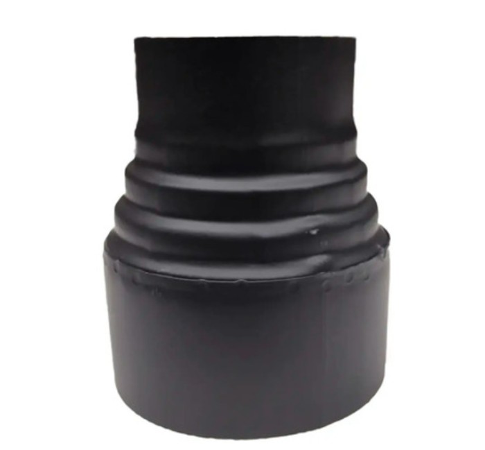 Reductie Burlan Radiator Recuperator Caldura Soba Semineu Mat 130-80 mm