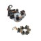 Suport perii electromotor Ford Focus II, III, Mondeo IV, Fiesta V, VI benzina 38636 1004336526-4