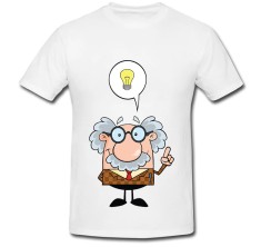 Tricou &amp;quot; Scientist cartoon &amp;quot; foto