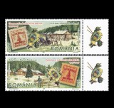 2007 - Centenarul mărcilor locale Bistra - Ziua Mărcilor Poștale rom&acirc;nești, serie cu vinietă dreapta, neuzata