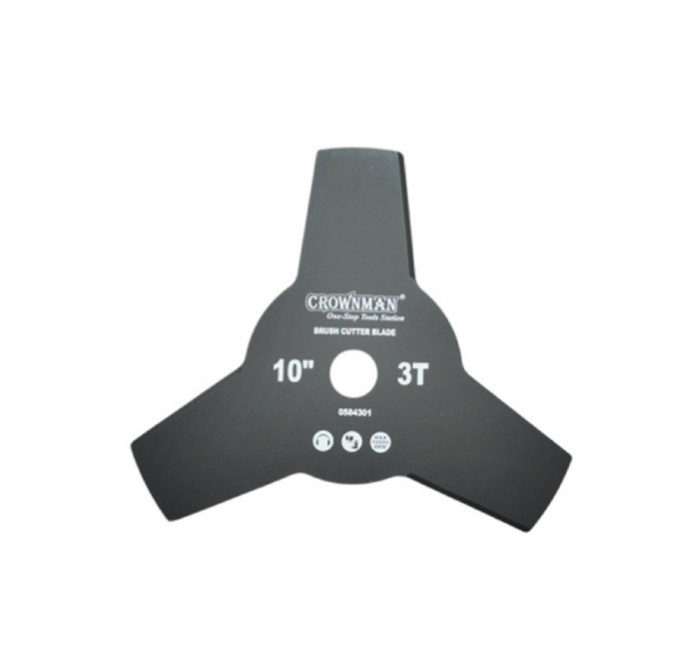 Disc motocoasa taiere 3 dinti 250mm otel carbon Crownman