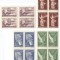Romania, LP 208/1947, Pacea, blocuri de 4, eroare, MNH