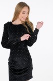 Cumpara ieftin Rochie Rania Slim Fit Guess W0BK84 KA3N0, negru, S 40 - OUTLET