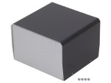 Carcasă aluminiu argint 118x124x84mm