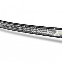 LED Bar Auto Curbat 594W, leduri pe 3 randuri, 12V-24V, 41580 Lumeni, 42&quot;/107 cm, Combo Beam 12/60 Grade