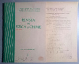 Revista de fizica si chimie, cu supliment - nr. 1 din 1987