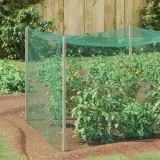 VidaXL Plasă de protecție pentru păsări Verde 4 x 5 m HDPE 42011530