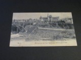 Carte Poștală Vintage Elveția - Bern &bdquo;Festivalul Cantonal de Lupte&rdquo; Vedere Panoramică(cel mai probabil din perioada 1900&ndash;1940), Necirculata, Printata