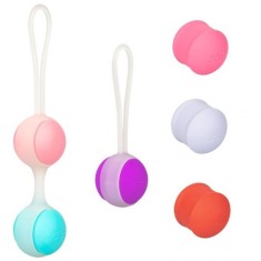 CALEXOTICS - SHE-OLOGY SET BOLAS KEGEL INTERCAMBIABLES foto