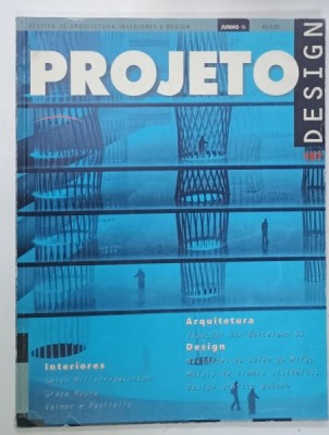 PROJETO , REVISTA DE ARQUITETURA , INTERIORES E DESIGN , No. 197, 1996 , TEXT IN LIMBA SPANIOLA foto