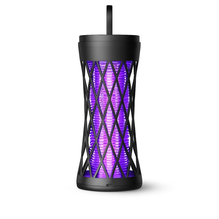 Lampa anti-insecte cu lumin&Auml; uv, &Atilde;nc&Auml;rcare usb 5v/1a, silentioas&Auml;, acoperire 31-40 m&Acirc;&sup2;, negru