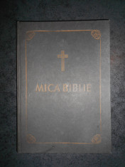 MICA BIBLIE (1987, editie cartonata, romano-catolica, 18 x 24 cm) foto