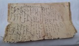 Proces verbal cu semnaturi &amp; autografe ale artistilor lirici ai Operei Romane, document vechi din perioada regala, anul 1928