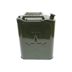 Canistra metalica, 20 L, cu dop insurubabil foto