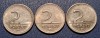 2 forint Ungaria - 1993, 1994, 1995, Europa