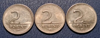 2 forint Ungaria - 1993, 1994, 1995 foto