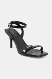MICHAEL Michael Kors sandale de piele Darrington culoarea negru, 40S5DTMS1L.001