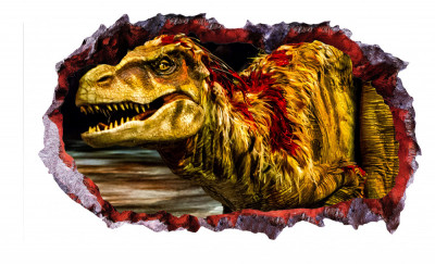 Sticker decorativ cu Dinozauri, 85 cm, 4284ST-1 foto