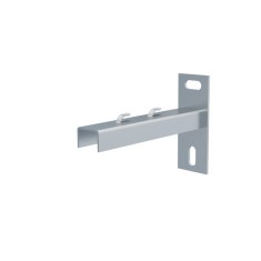 Consola 170x120mm NPZM150 electro-galvanizata suport pentru prindere canal cablu din sarma mesh 150mm, sustinere maxim 86 kg