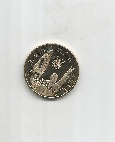 No(4) moneda-ROMANIA- 50 bani 2019- Revolutia romana din decembrie1989`