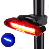 Lumini spate / casca stop LED cu incarcare USB pt bicicleta, trotineta electrica