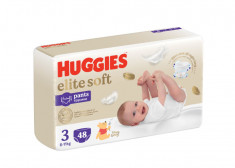 Scutece chilotel Huggies Elite Soft Pants 3, 6-11 kg, 48 buc foto