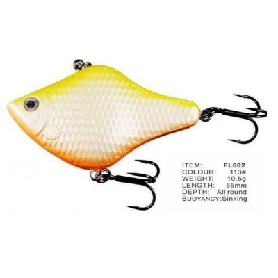 Vobler FL FL602 Sinking 55mm 10.5g Depth All Round Colour 113 foto