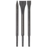 Wolfcraft 7914000 - Set dalti si spituri SDS-Plus 250 mm 3 bucati