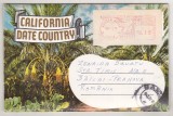 bnk cp USA - California - pliant turistic circulat catre Romania 1976