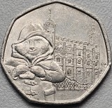 50 pence 2019 Marea Britanie , Paddington at the Tower, km#1714