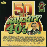 VINIL 2XLP Geraldo And His Orchestra &lrm;&ndash; 50 Hits Of The Naughty 40&#039;s (EX), Jazz