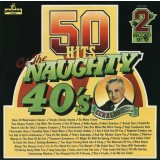 VINIL 2XLP Geraldo And His Orchestra &lrm;&ndash; 50 Hits Of The Naughty 40&#039;s (EX)