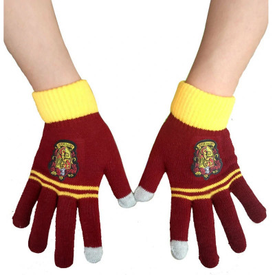 MANUSI de iarna Harry Potter HOGWARTS Gryffindor haine imbracaminte TOUCHSCREEN foto