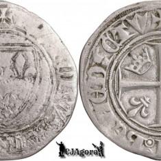 1389-1405, Blanc - Carol al VI-lea - Paris - Regatul Franței