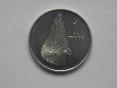 1 THEBE 1991 BOTSWANA-UNC foto