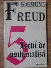 5 LECTII DE PSIHANALIZA - SIGMUND FREUD foto