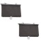 Set 2x Rulou retractabil cu ventuze tip parasolar pentru casa sau masina, 45 x 125 cm, BZRSH