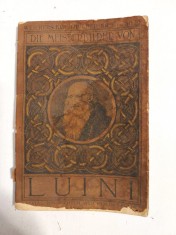 Die Meisterbilder von LUINI (1475-1532) - album arta carte veche, 1909