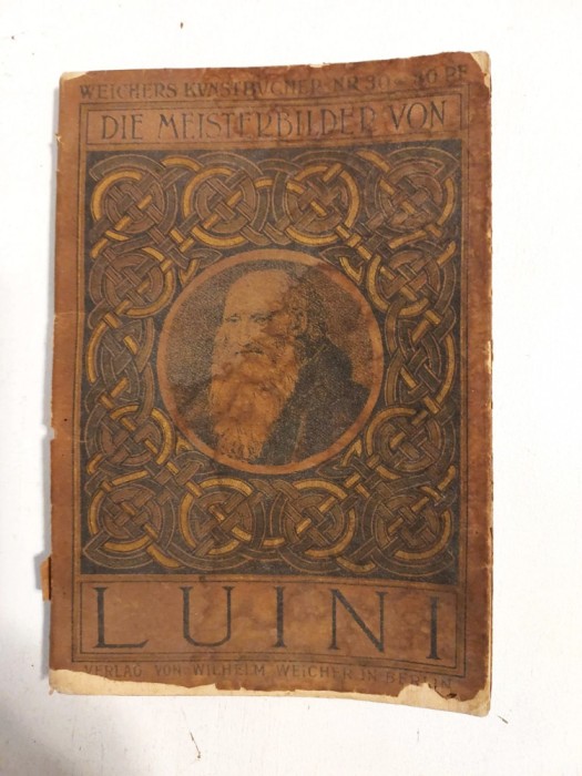 Die Meisterbilder von LUINI (1475-1532) - album arta carte veche, 1909